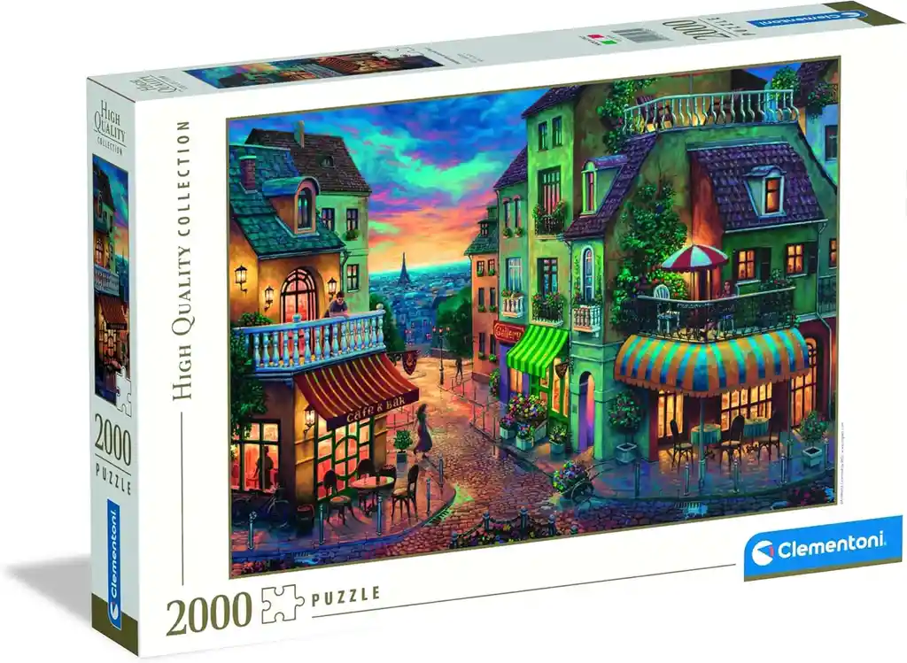 Rompecabezas 2000 Piezas Calle Parisina Francia