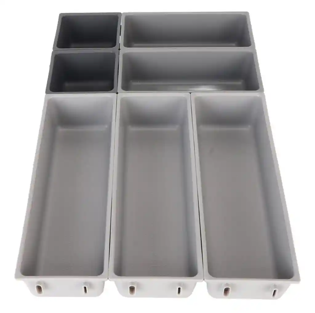 Organizador De Bandejas Y Cajones Para Cubiertos Plástico