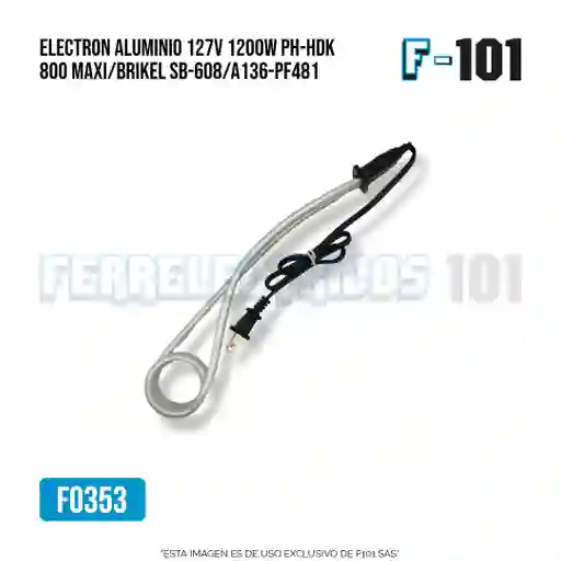 Electron Aluminio 127v 1200w