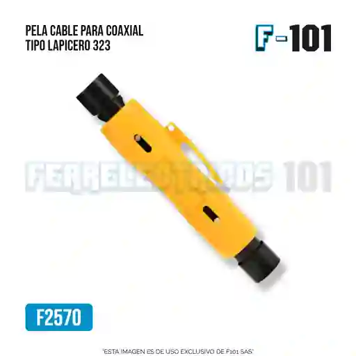 Pela Cable Para Coaxial Tipo Lapicero