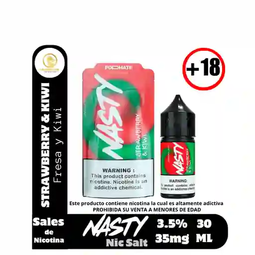 Strawberry Kiwi Salt Nic 3.5%