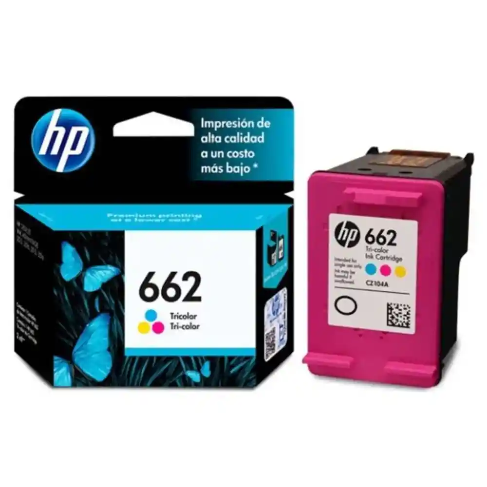 Cartucho Original Hp 662 Color