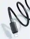 Cable De Carga Lightning Ky Us-sj689 Usams 2.4 1m Color Negro