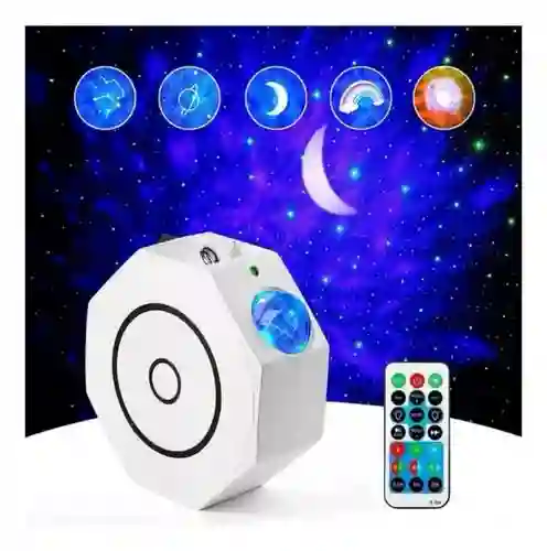 Proyector Galaxia Led Octagonal Bluetooth Seisa Xl-818c
