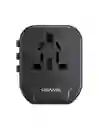 Cargador Universal 4 En 1 Cc173 Usams Usb-a Dual 12w Color Negro