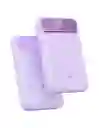 Batería Portátil Inalámbrica Magsafe Usams Digital 20w 10,000mah Morado