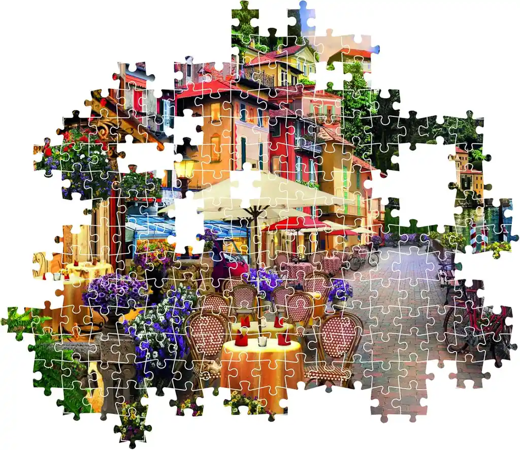Rompecabezas 500 Piezas Lago De Como Clementoni Adultos