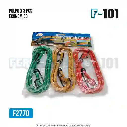 Pulpo X 3pcs