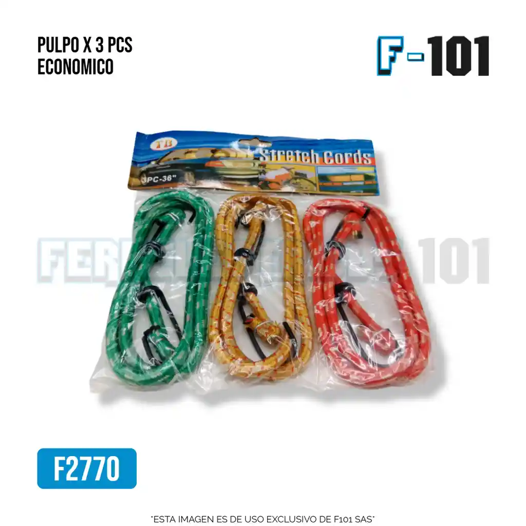 Pulpo X 3pcs