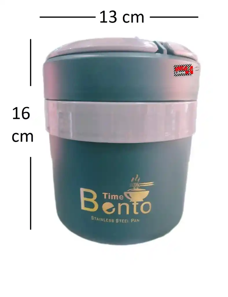 Porta Comidas Térmica Conserva Comida 2 Divisiones