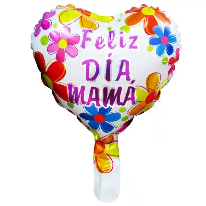 Globo Dia De La Madre 9" Metalizado X 3