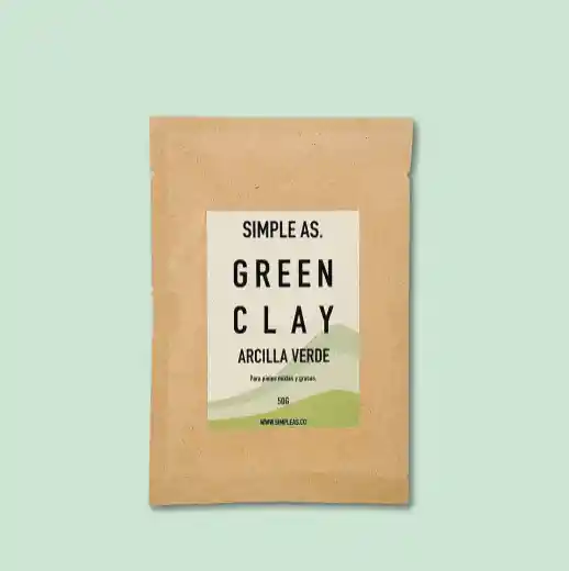 Arcilla Verde Francesa Orgánica