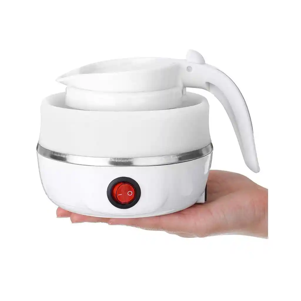 Hervidor De Agua Plegable Tetera Portátil Calentador 600ml