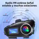 Intercomunicador Para Casco Motociclista Q58 Max Digital Inn Bike Ip65