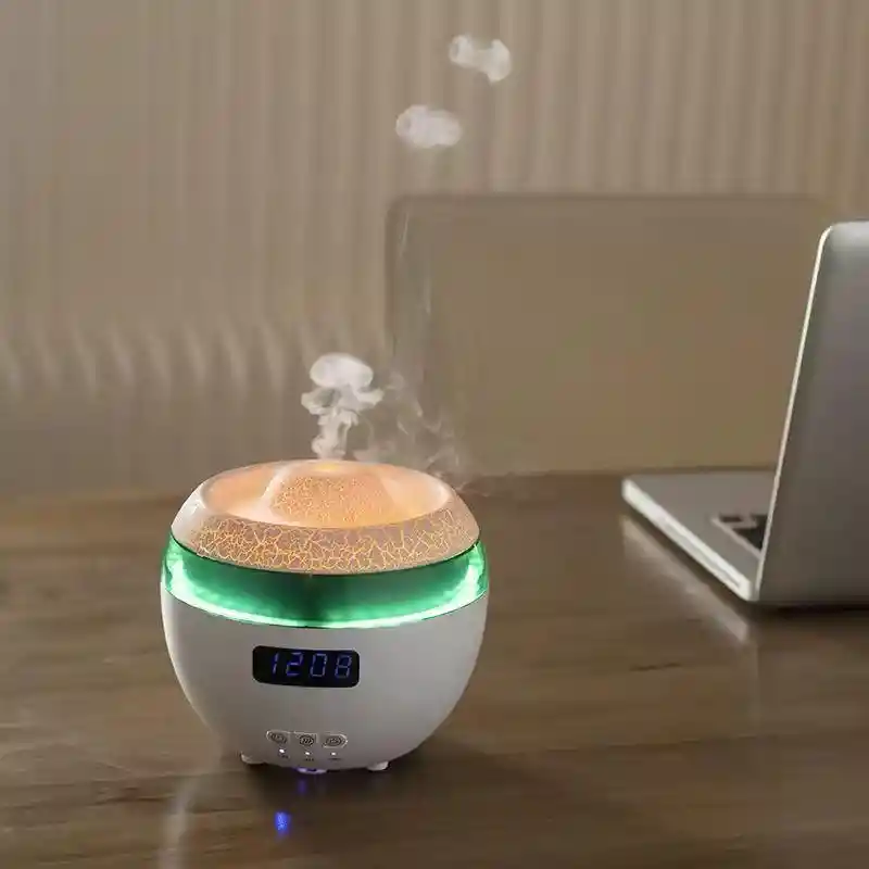 Humidificador Difisor De Aroma Impresion De Vapor De Chimenea