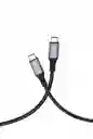 Cable De Datos Thunderbolt Usb C / 100w / 4k Hdr / Ca-07