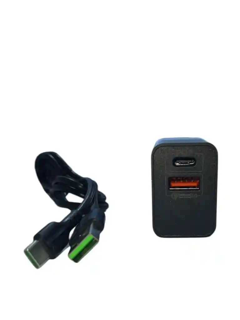 Cargador Samsung 65w Pd Doble Puerto – Usb-c + Usb-a | Carga Ultra Rápida Para Celulares, Tablets Y Laptops