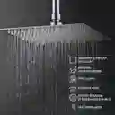 Grifería Baño Ducha Cuadrada Acero Inoxidable Regadera