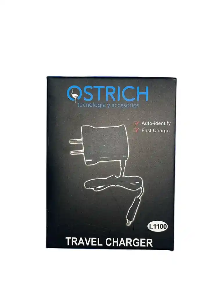 Cargador De Pared Ostrich L1100 5v/1a – Carga Rápida Y Autoidentificación
