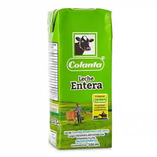Leche Entera Colanta Caja 1lt Edge