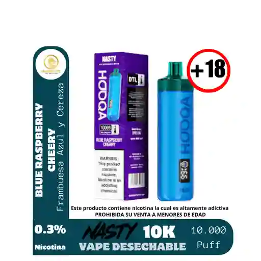 Morazul Y Cereza 10.000 Puff -hooqa