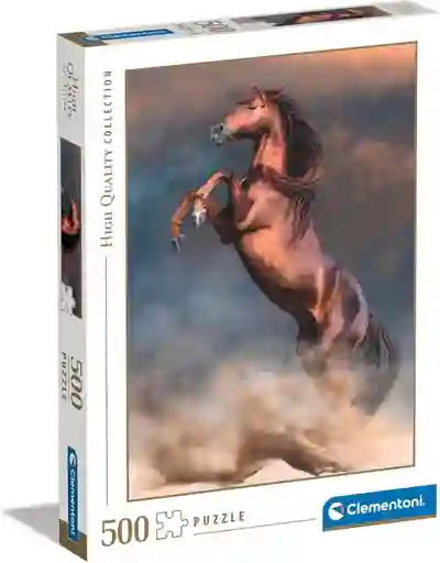 Rompecabezas 500 Piezas Caballo Salvaje Clementoni Adultos