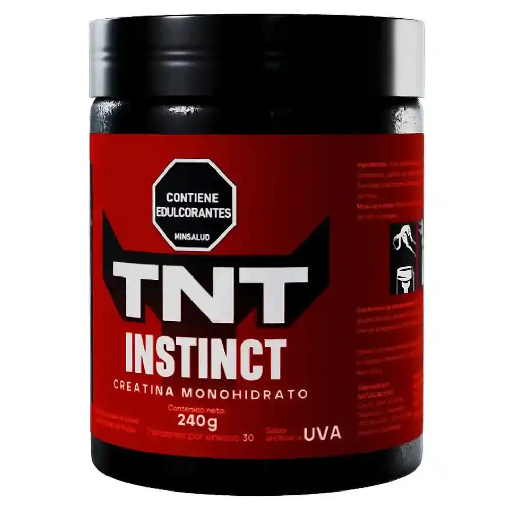 Instinct Creatina Monohidrato Tnt 240 G Uva