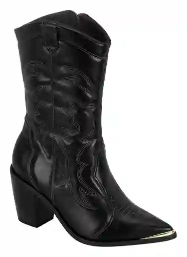 Bota Texana Negro Vizzano Talla 39