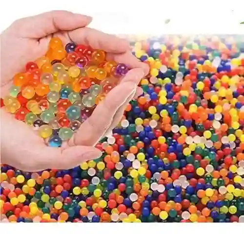 Bolitas De Gel Para Pistolas De Juguete Y Decoración X5.000 Unidades