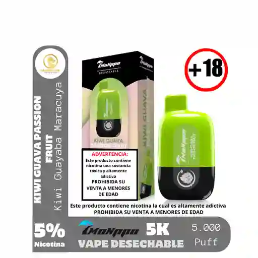 Kiwi Guava Passion Fruit 5k-7monppo