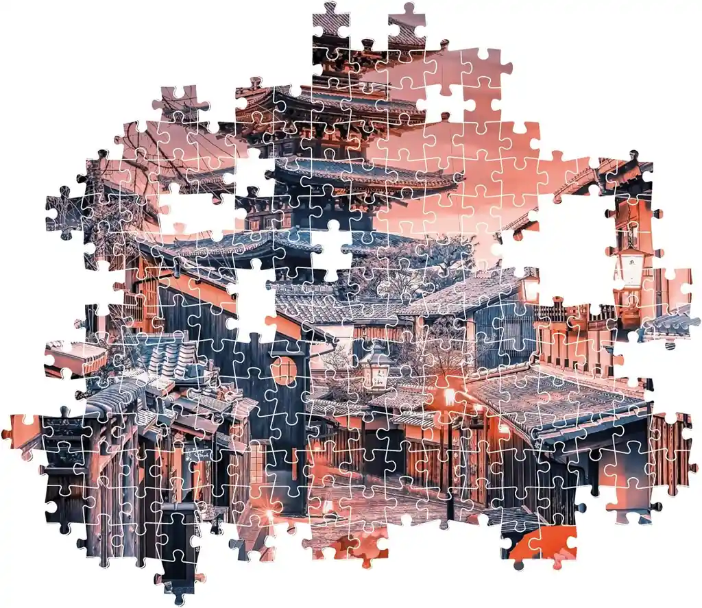 Rompecabezas 500 Piezas Callejón De Kioto Japón Clementoni