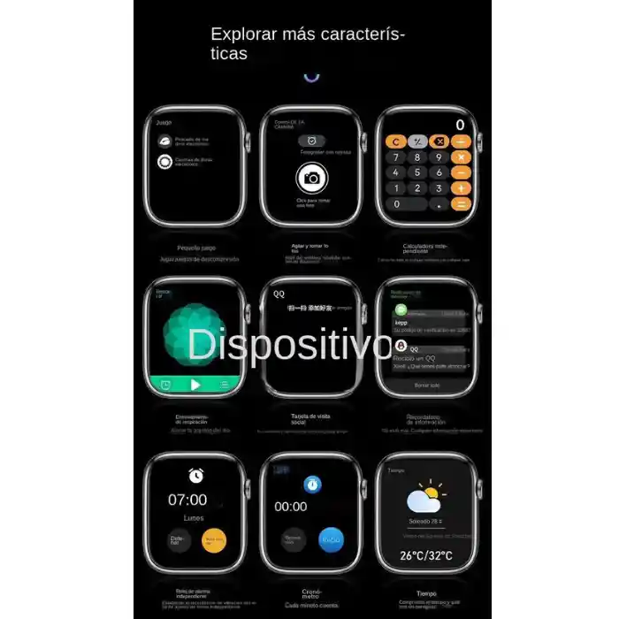 Reloj Inteligente Multifuncional Táctil 900 Ultra 2 Smartwatch