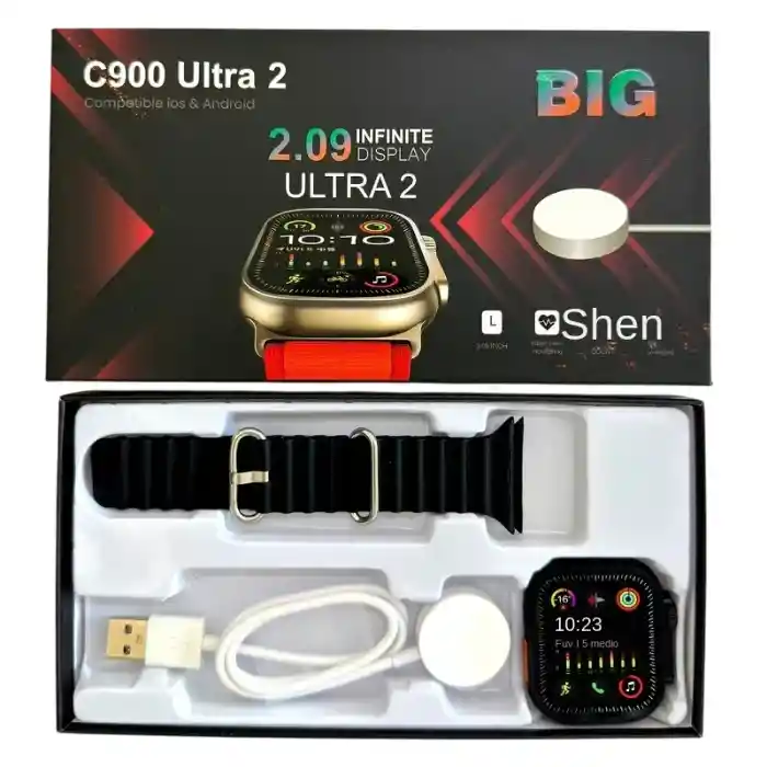 Reloj Inteligente Multifuncional Táctil 900 Ultra 2 Smartwatch