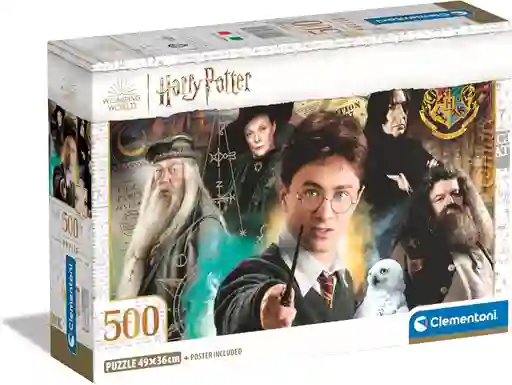 Rompecabezas 500 Piezas Harry Potter Clementoni Adultos