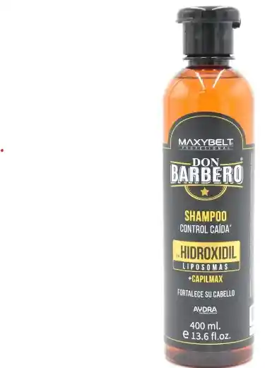Don Barbero - Shampoo Control Caida Con Hidroxidil Liposomas X 400 Ml