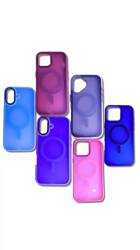 Carcasa Estuche Case Para Iphone 15 Translucido Rosado