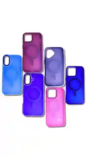 Carcasa Estuche Case Para Iphone 15 Translucido Morado