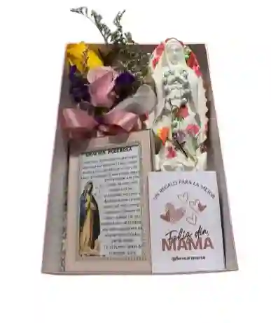Caja Con Virgen Maria