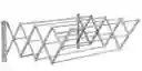Tendedero De Pared Extensible Blanco De 1m X 1m