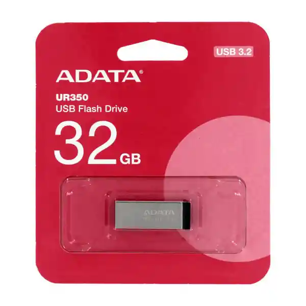 Memoria Usb 32gb 3,2 Adata Ur350- Silver