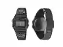 Reloj Generico Casio Digital Unisex Negro Metal