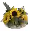 Bouquet De 5 Girasoles