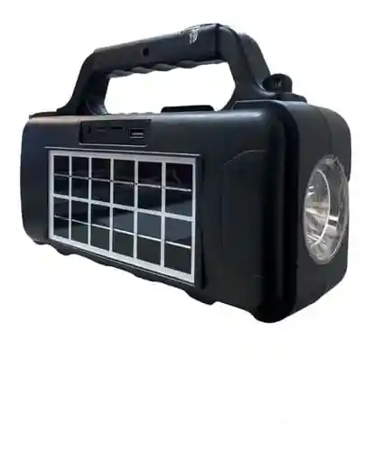 Kit Lampara Solar Radio Usb Parlante