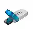 Memoria Usb Adata 2.0 32gb Auv240 Blanca-azul