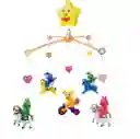 Movil Musical Bebes Mecanismo Cuerda Cunas Baby Conejos