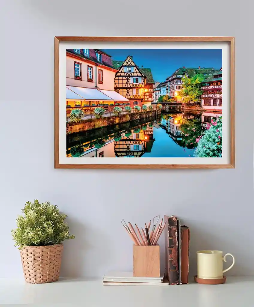 Rompecabezas 500 Piezas Ciudad Colmar Francia Clementoni
