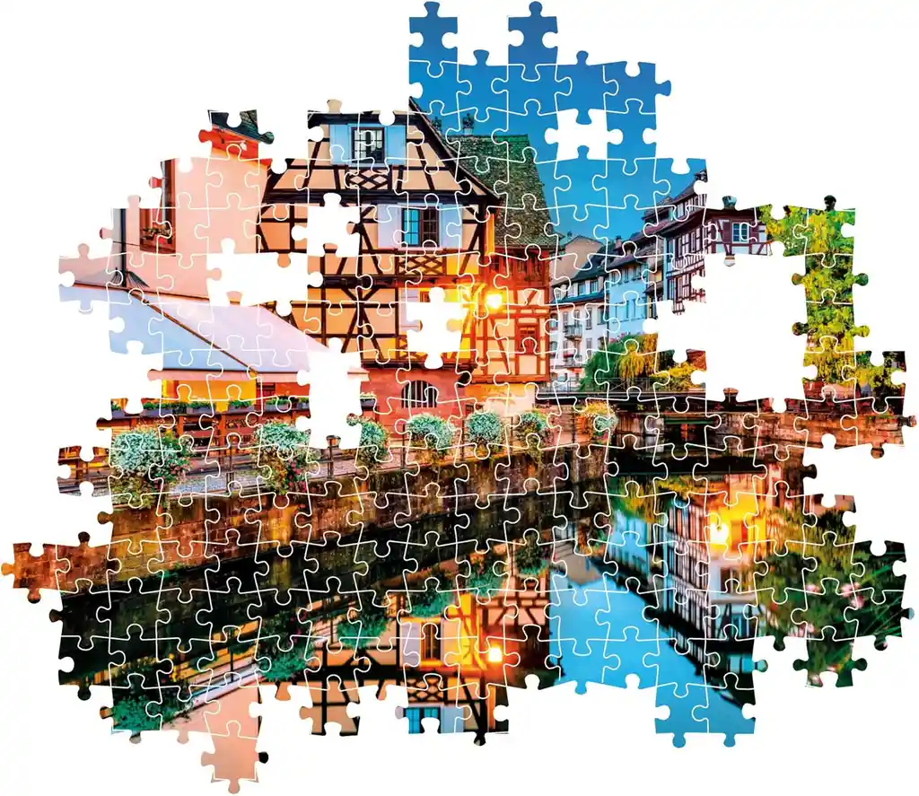 Rompecabezas 500 Piezas Ciudad Colmar Francia Clementoni