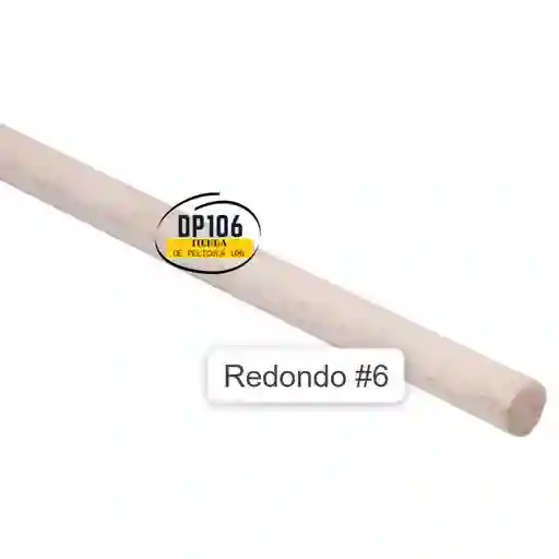 Palo De Balso Redondo # 6 X 1 Und