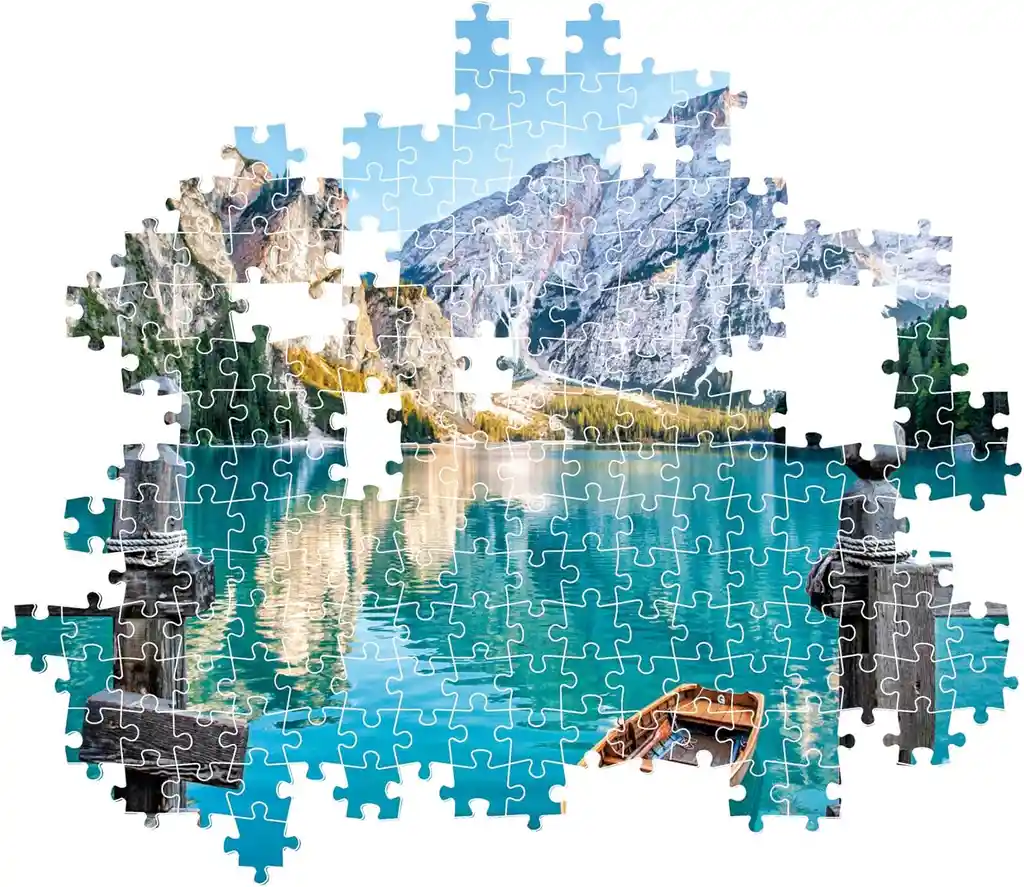 Rompecabezas 500 Piezas Lago Braies Dolomitas Clementoni