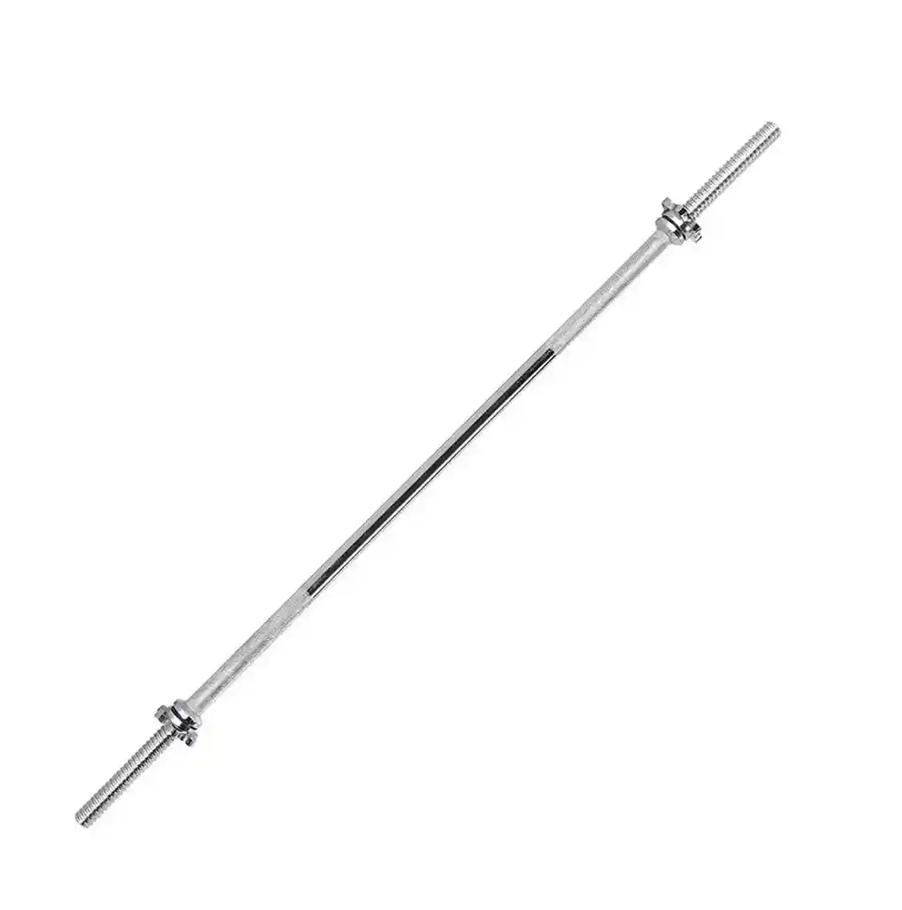 Barra Recta Olímpica 150 Cms Con Seguros Sportfitness
